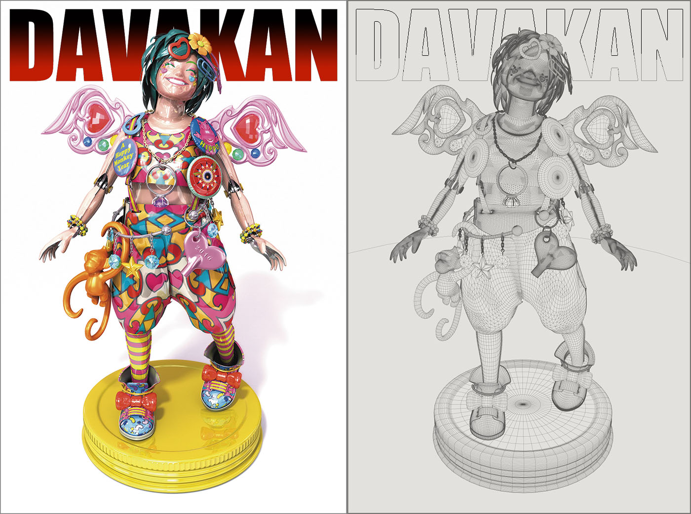 #VirtualTinToy#3DCG Illustration #Strata Design 3D CX