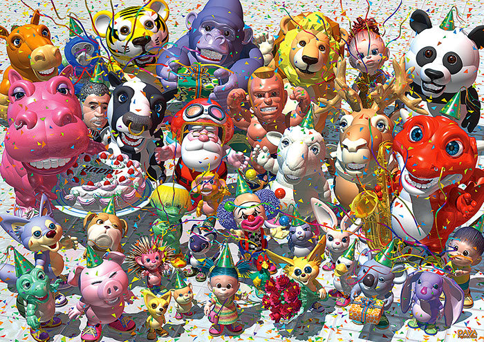 3DCG Illustration Strata DAVAKAN Character ダバカン CGイラスト キャラクター