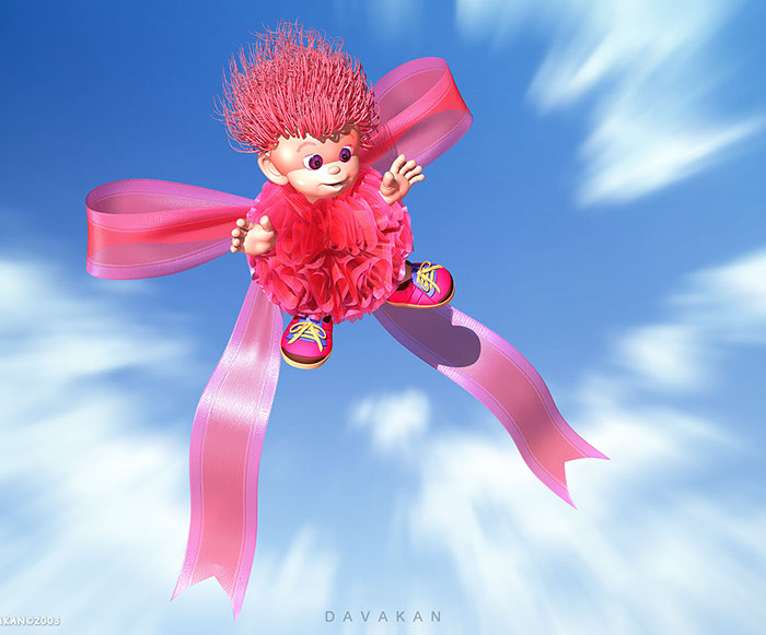 3DCG Illustration Strata DAVAKAN Character ダバカン CGイラスト キャラクター