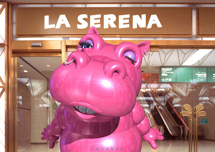 3DCG Illustration Strata DAVAKAN Character ダバカン CGイラスト キャラクター