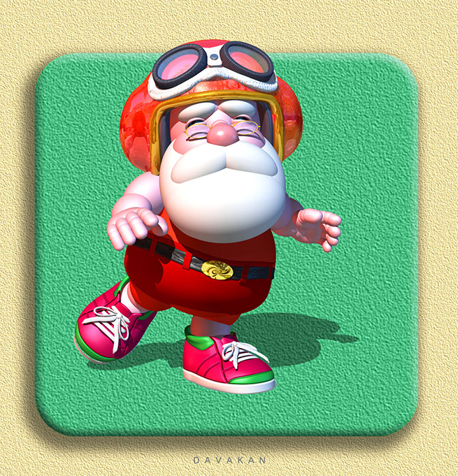 3DCG Illustration Strata DAVAKAN Character ダバカン CGイラスト キャラクター