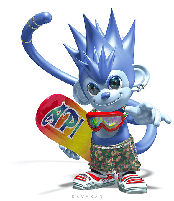 3DCG Illustration Strata DAVAKAN Character ダバカン CGイラスト キャラクター