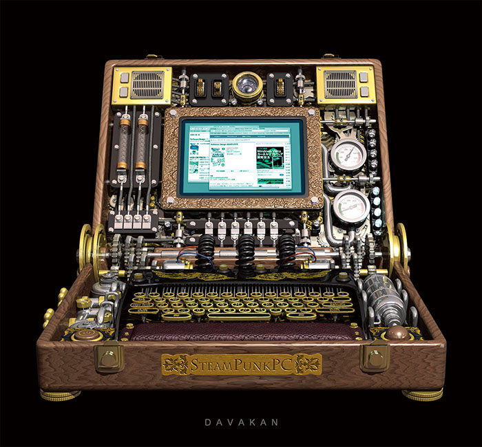 3DCG Illustration Strata DAVAKAN Steampunk ダバカン CGイラスト スチームパンク