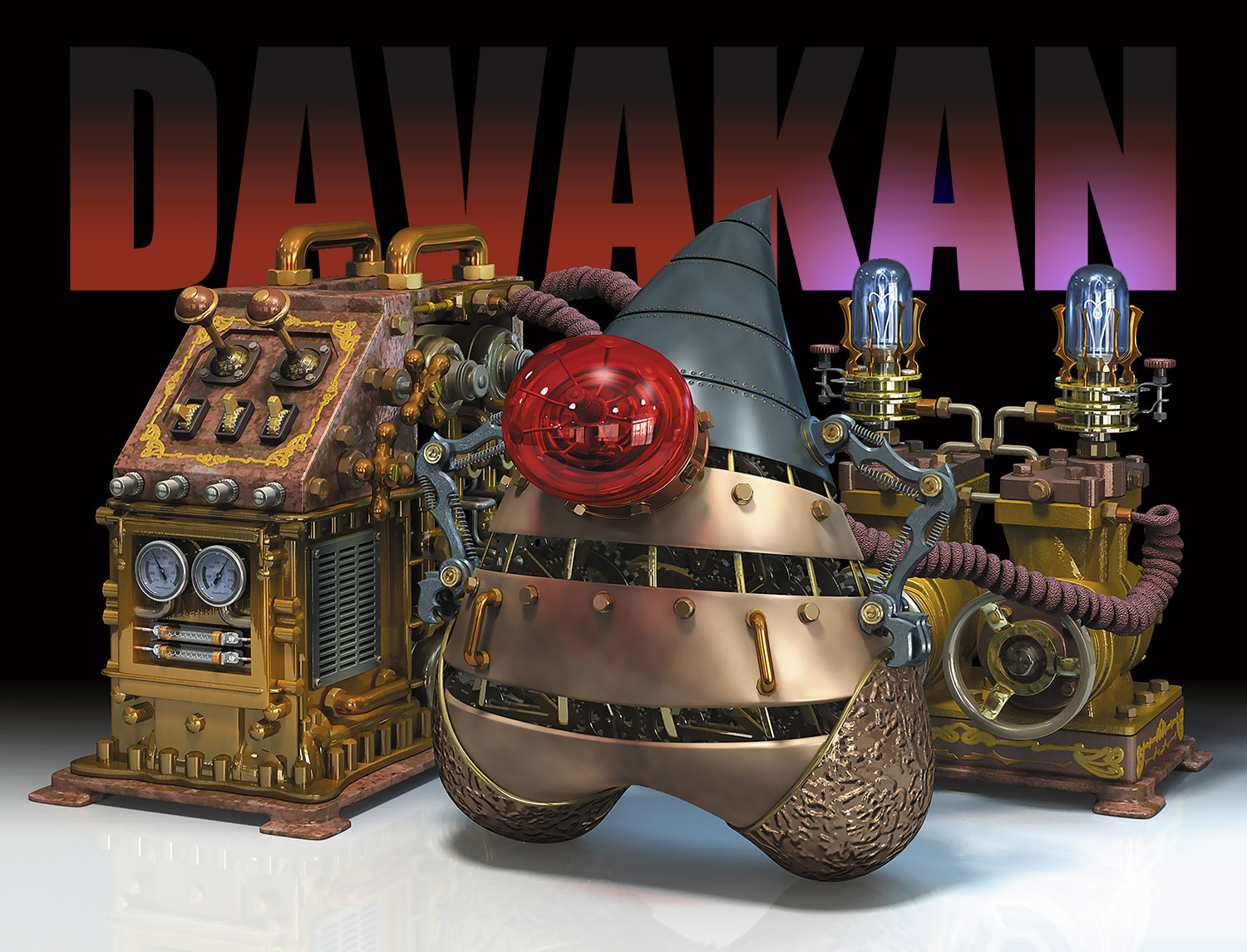 #3DCG Illustration #Strata Design 3D CX #Virtual Steampunk